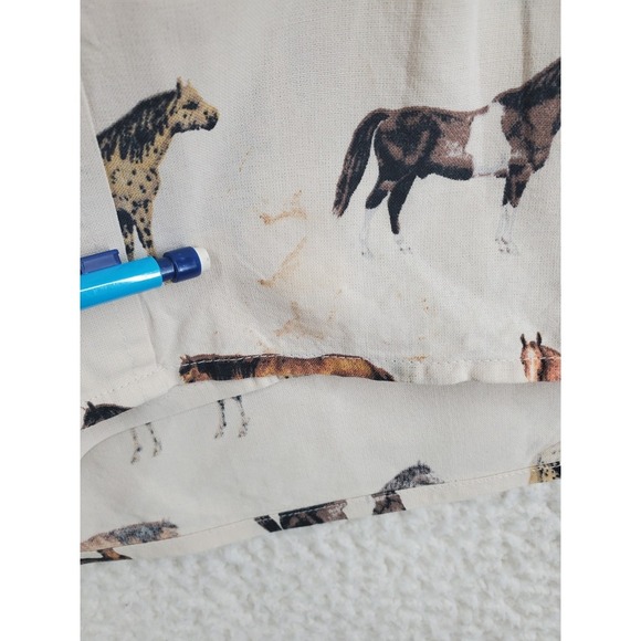 Vtg Y2K Davey Jones Tommy Hilfiger Shirt Mens XL Button LS Horses Equestrian - Picture 4 of 10